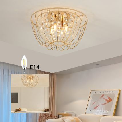 Brilagi - Plafonnier VASTERAS 4xE14/40W/230V Ø 45 cm