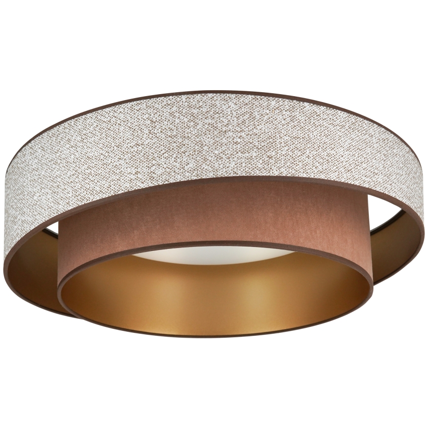 Brilagi - Plafonnier VEGAS SHINE LED/24W/230V d. 60 cm marron