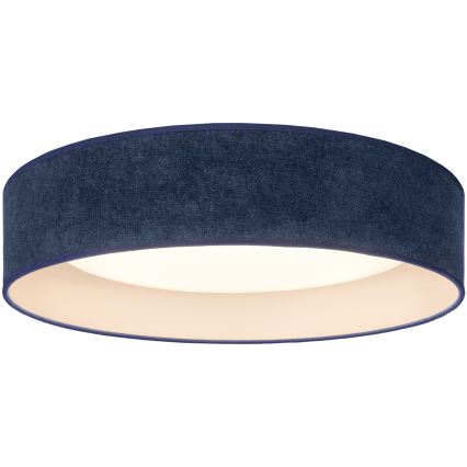 Brilagi - Plafonnier VELVET SIMPLE LED/24W/230V 3000K Ø 45 cm bleu