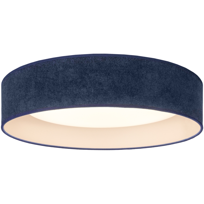 Brilagi - Plafonnier VELVET SIMPLE LED/24W/230V 3000K Ø 45 cm bleu
