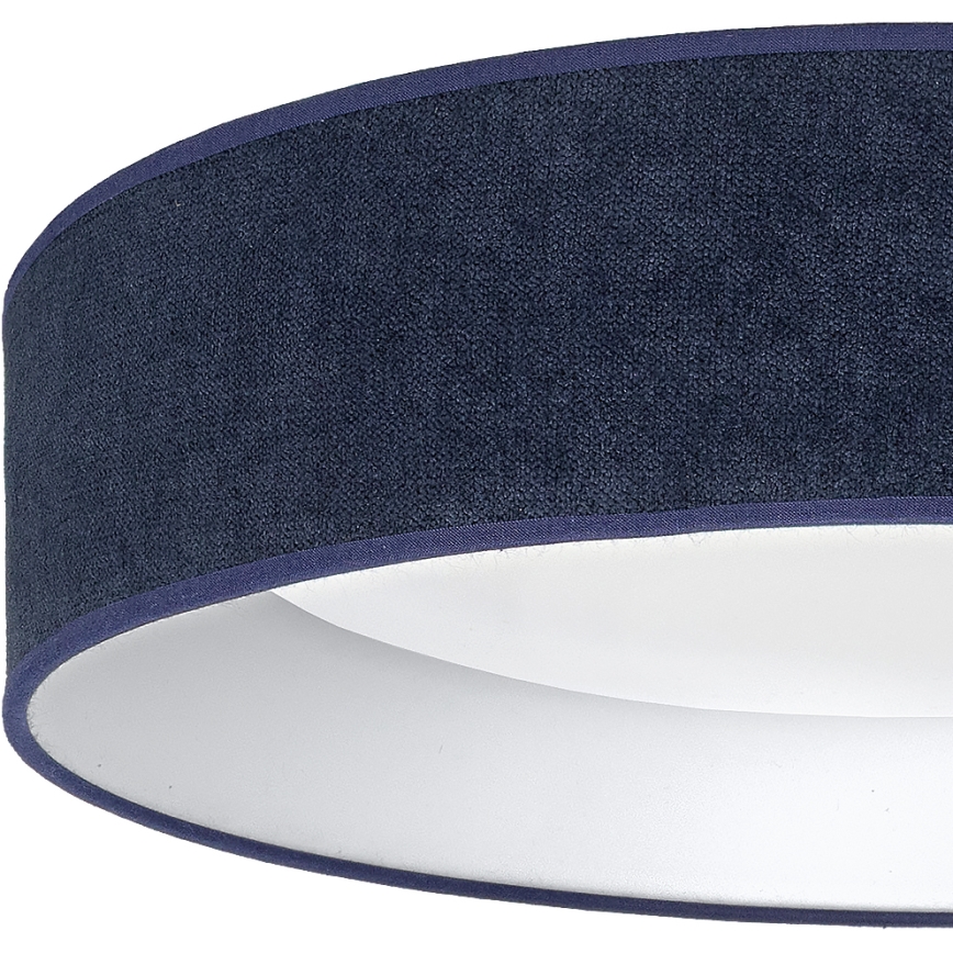 Brilagi - Plafonnier VELVET SIMPLE LED/24W/230V 3000K Ø 45 cm bleu