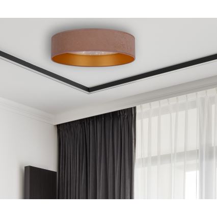 Brilagi - Plafonnier VELVET STAR LED/24W/230V d. 40 cm 3000K/4000K/6400K beige/doré