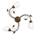 BRILAGI - Plafonnier WILLOW 3xE27/40W/230V Ø 75 cm bronze