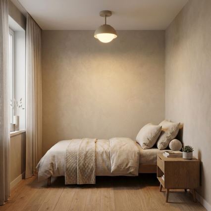 Brilagi - Plafonnière COSMO 1xE27/60W/230V beige/goud
