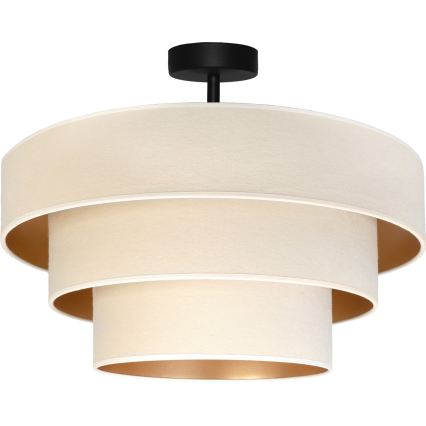 Brilagi - Plafonnière LUNETA 1xE27/60W/230V Ø 40 cm crème/goud