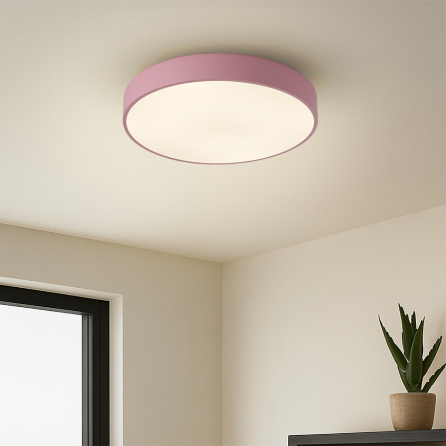 Brilagi - LED plafondlamp POOL LED/36W/230V 3000/4000/6000K Ø 30 cm roze