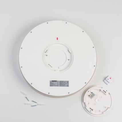 Brilagi - LED plafondlamp voor badkamer POOL LED/36W/230V 3000/4000/5500K Ø 40 cm IP54 mat chroom