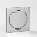 BRILAGI - Prise de sol encastrable extérieure IP55 chrome mat carrée
