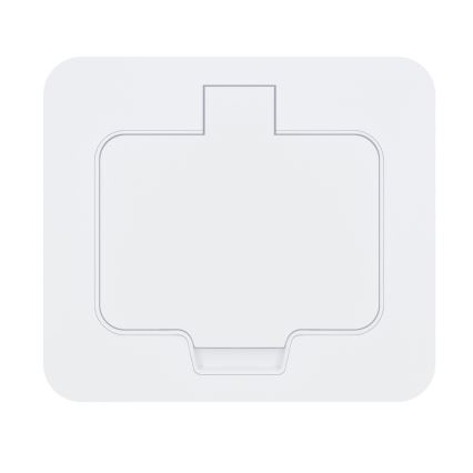 Brilagi - Prise de sol encastrée pour l'extérieur IP55, blanche, rectangulaire