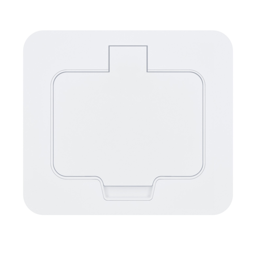 BRILAGI - Prise encastrable de cuisine INBOX IP55, blanche et rectangulaire