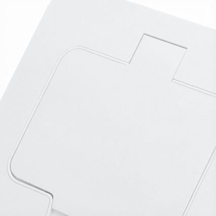 BRILAGI - Prise encastrable de cuisine INBOX IP55, blanche et rectangulaire