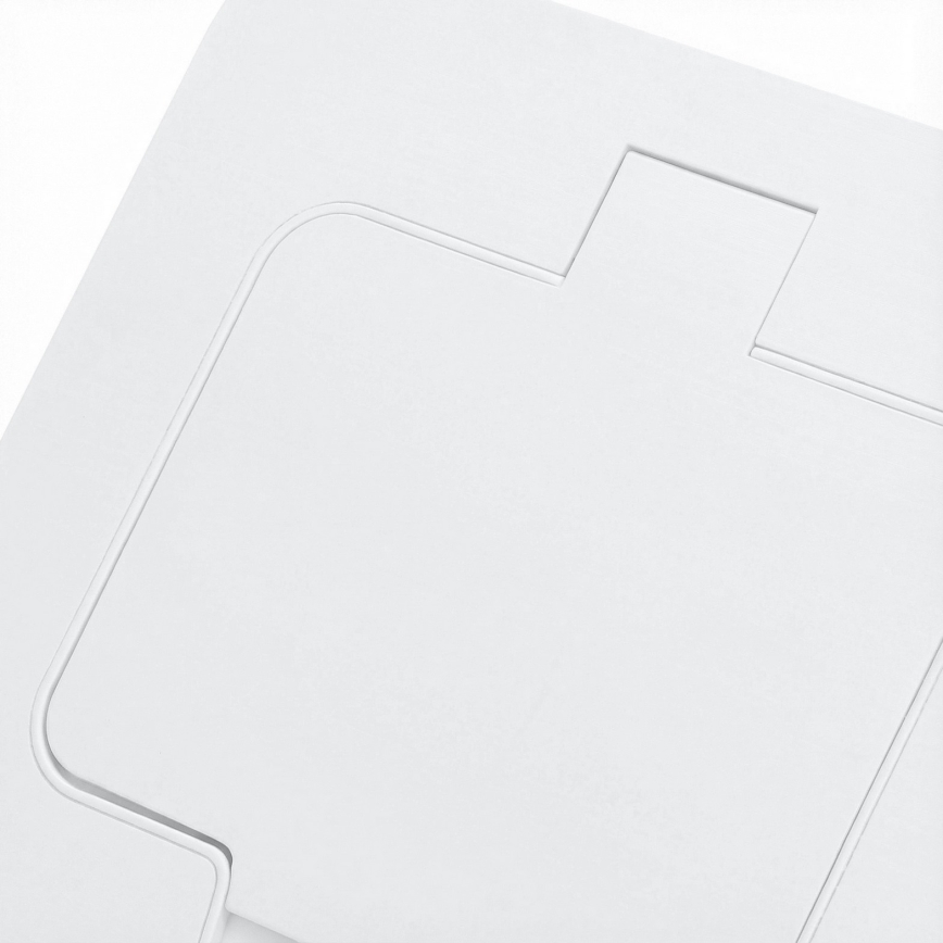 BRILAGI - Prise encastrable de cuisine INBOX IP55, blanche et rectangulaire