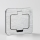 Brilagi - Prise encastrée de cuisine INBOX IP55 chrome mat rectangulaire