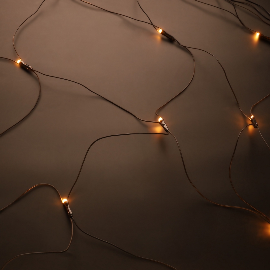 Brilagi - Rideau lumineux de Noël extérieur LED 160xLED 7x2m IP44 blanc chaud