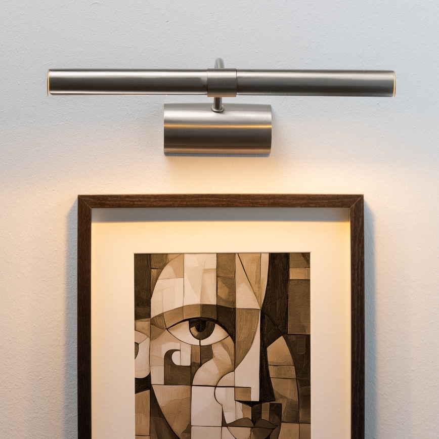Brilagi - Schilderijverlichting DANAE 2xE14/40W/230V mat chroom