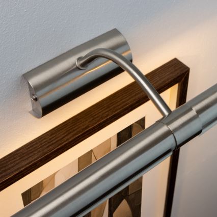 Brilagi - Schilderijverlichting DANAE 2xE14/40W/230V mat chroom