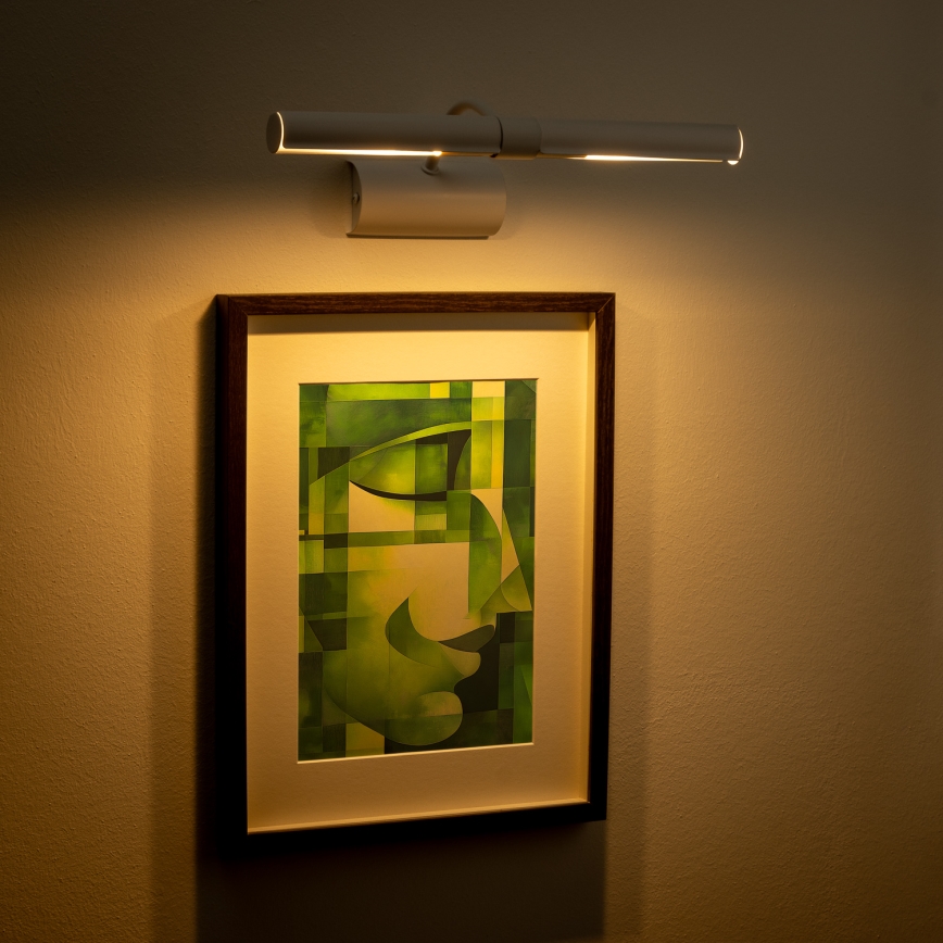 Brilagi - Schilderijverlichting DANAE 2xE14/40W/230V wit