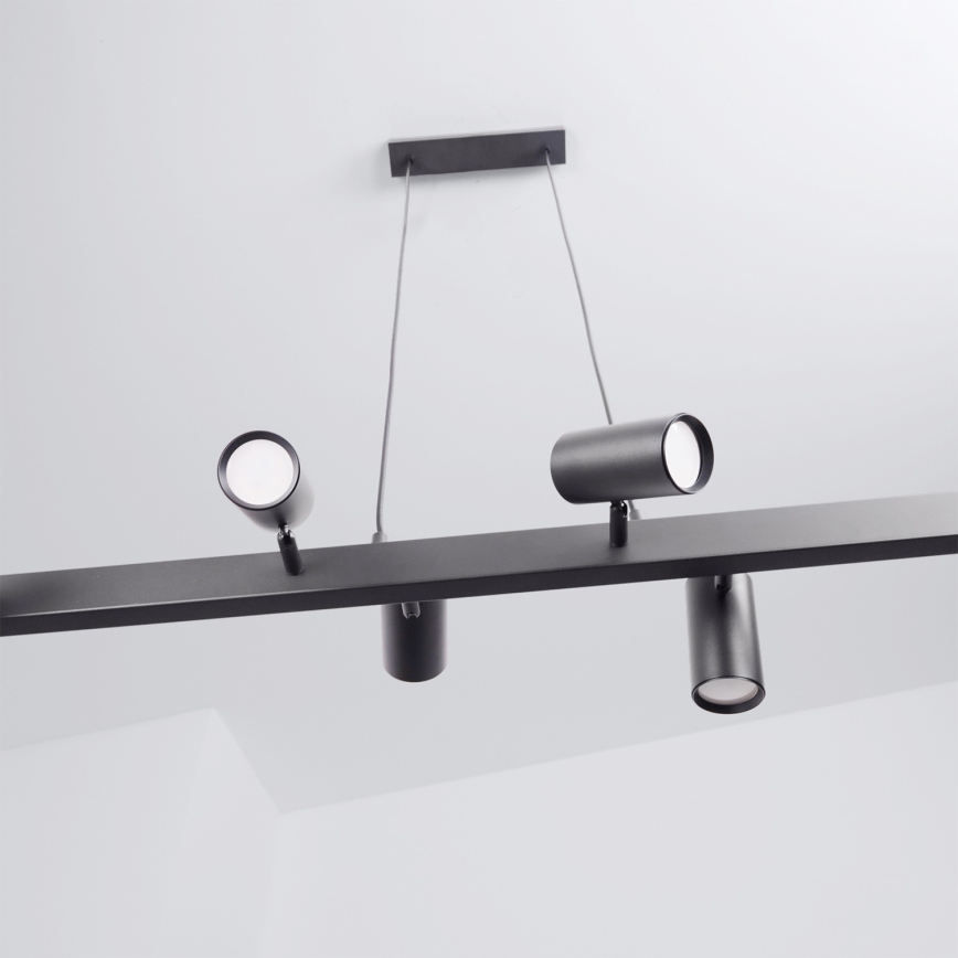 Brilagi - SELE hanglamp aan kabel 6xGU10/30W/230V zwart