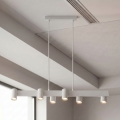 Brilagi - SELE hanglamp met kabel 6xGU10/30W/230V, wit
