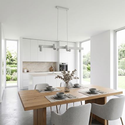 Brilagi - SELE hanglamp met kabel 6xGU10/30W/230V, wit