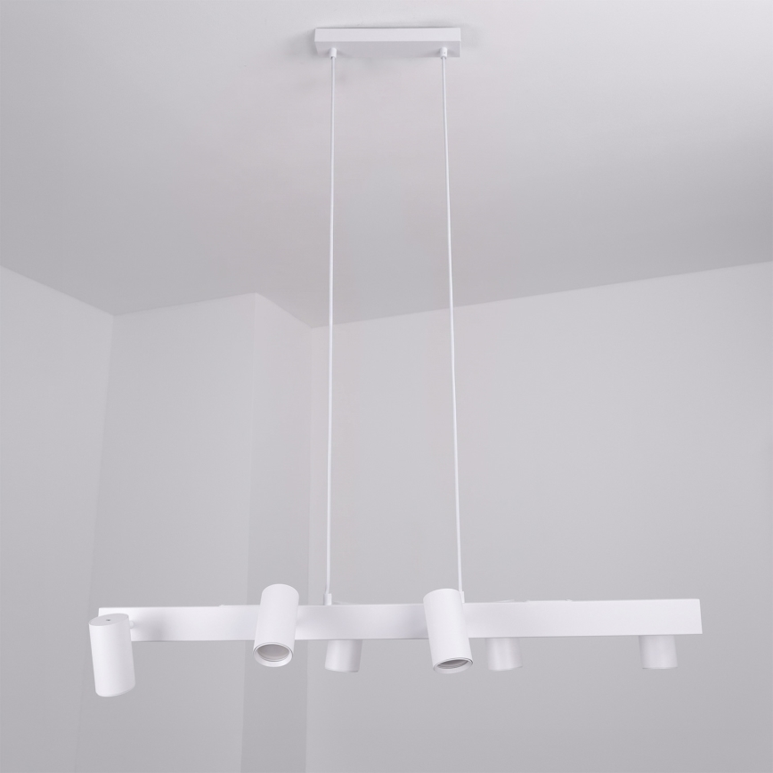 Brilagi - SELE hanglamp met kabel 6xGU10/30W/230V, wit