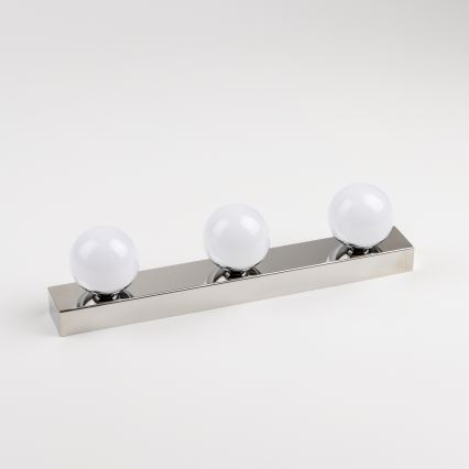 BRILAGI - SET van 2 LED-wandlampen voor badkamer HOLLYWOOD 3xLED/3W/230V 39 cm IP44 glanzend chroom