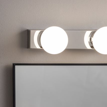 BRILAGI - SET van 2 LED-wandlampen voor badkamer HOLLYWOOD 3xLED/3W/230V 39 cm IP44 glanzend chroom