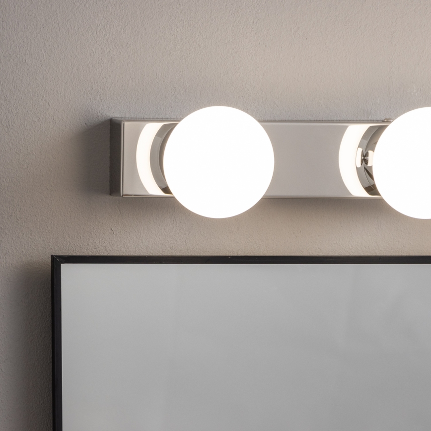 BRILAGI - SET van 2 LED-wandlampen voor badkamer HOLLYWOOD 3xLED/3W/230V 39 cm IP44 glanzend chroom