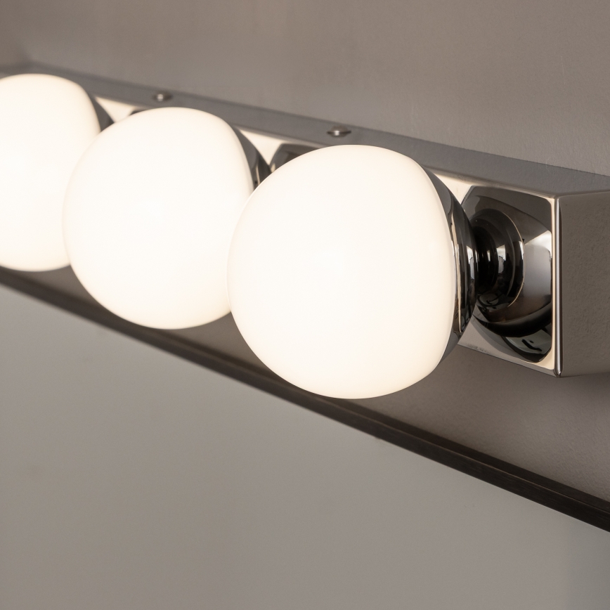 BRILAGI - SET van 2 LED-wandlampen voor badkamer HOLLYWOOD 3xLED/3W/230V 39 cm IP44 glanzend chroom