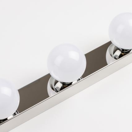 BRILAGI - SET van 2 LED-wandlampen voor badkamer HOLLYWOOD 3xLED/3W/230V 39 cm IP44 glanzend chroom