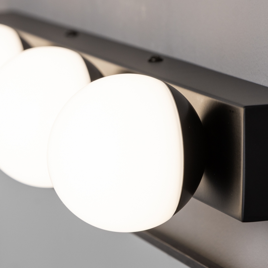 BRILAGI - SET 2x LED wandlamp voor de badkamer HOLLYWOOD 3xLED/3W/230V 39 cm IP44 zwart