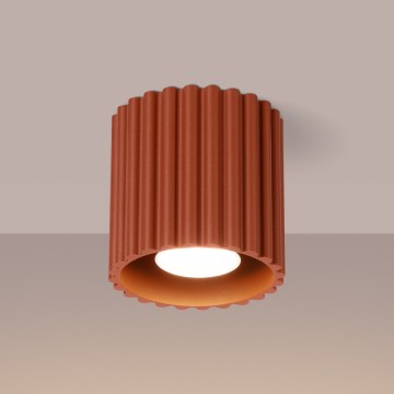 Brilagi - SFERA spotlamp 1x GU10/10W/230V, Ø 10 cm, rood