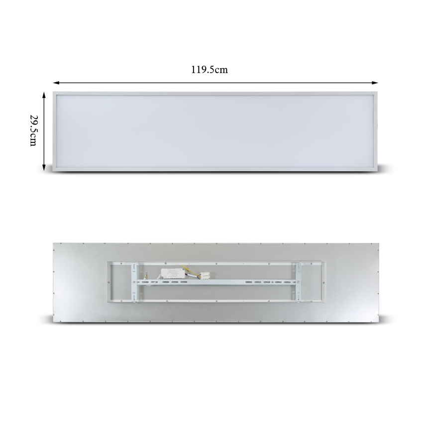 Brilagi - LED-dimbare plafondlamp SLIMFRAME LED/58W/230V 120x30 cm 3000-6000K wit + afstandsbediening