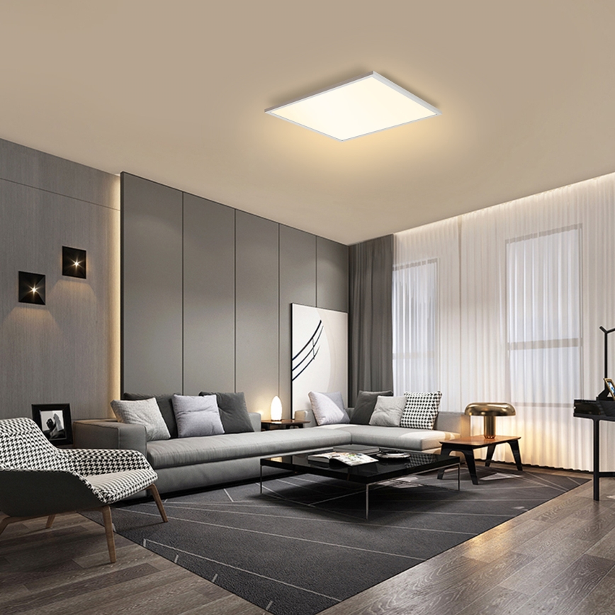 Brilagi - Dimbare LED plafondlamp SLIMFRAME LED/58W/230V 60x60 cm 3000-6000K wit + afstandsbediening