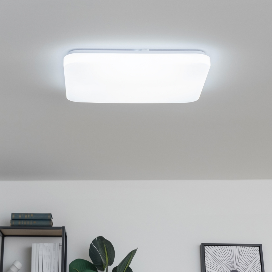 Brilagi - SMART dimbare LED-plafondlamp 28W/230V 43x43 cm 2700-6500K Wi-Fi Tuya + afstandsbediening
