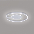 Brilagi - SPIRAL LED-dimbare plafondlamp 56W/230V Ø 50 cm 3000/4000/6000K + afstandsbediening