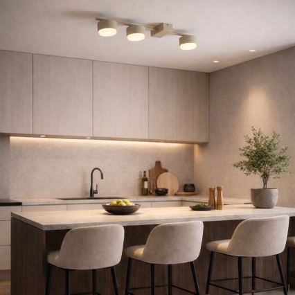 Brilagi - Spot 3xGX53/12W/230V beige