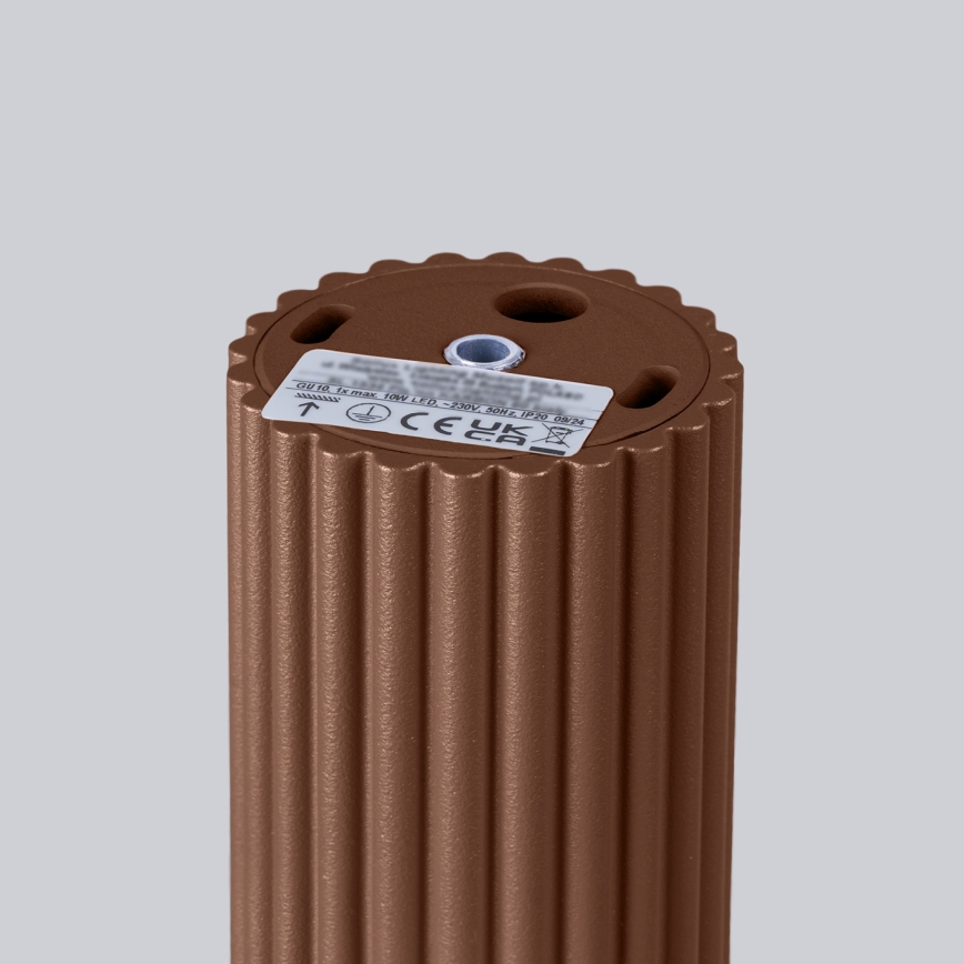 Brilagi - Spot CRESTO 1xGU10/10W/230V 10 cm marron