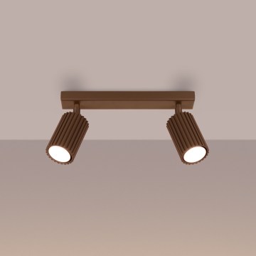 Brilagi - Spot CRESTO 2xGU10/10W/230V marron