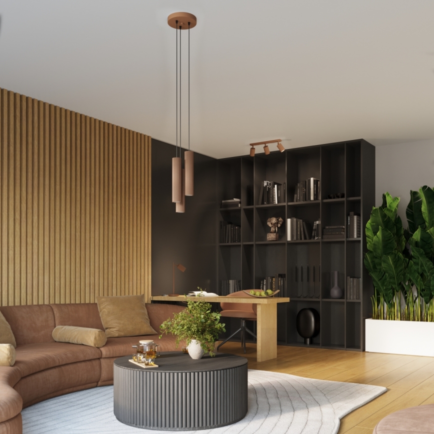 Brilagi - Spot CRESTO 4xGU10/10W/230V marron