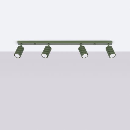 Brilagi - Spot CRESTO 4xGU10/10W/230V vert