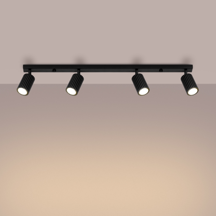Brilagi - Spot CRESTO 4xGU10/10W/230V zwart