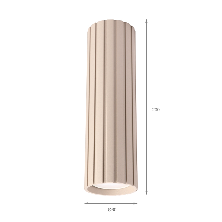 Brilagi - Spot CRISPINA 1xGU10/10W/230V 20 cm beige