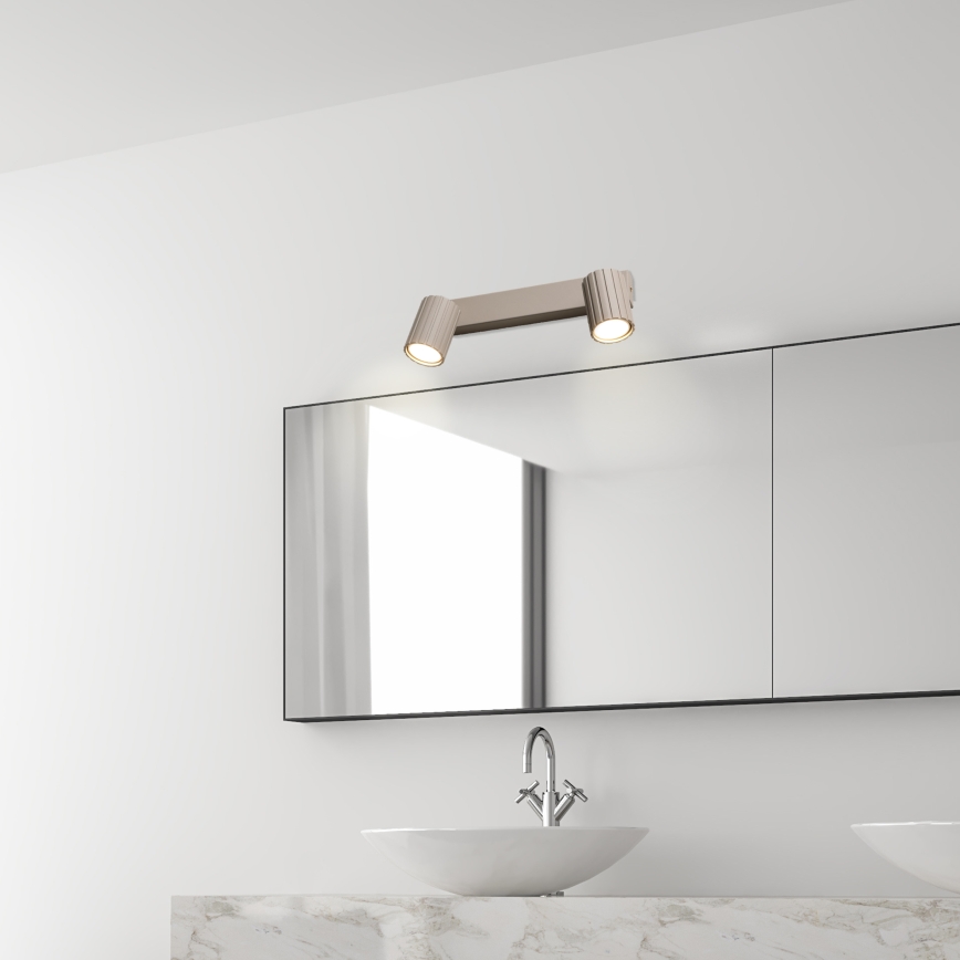 Brilagi - Spot CRISPINA 2xGU10/10W/230V beige