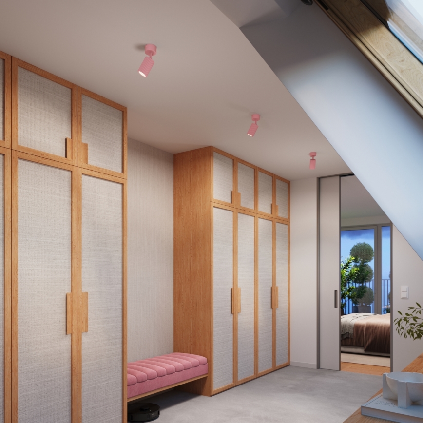 Brilagi - Spot d'éclairage CRESTO 1xGU10/10W/230V rose