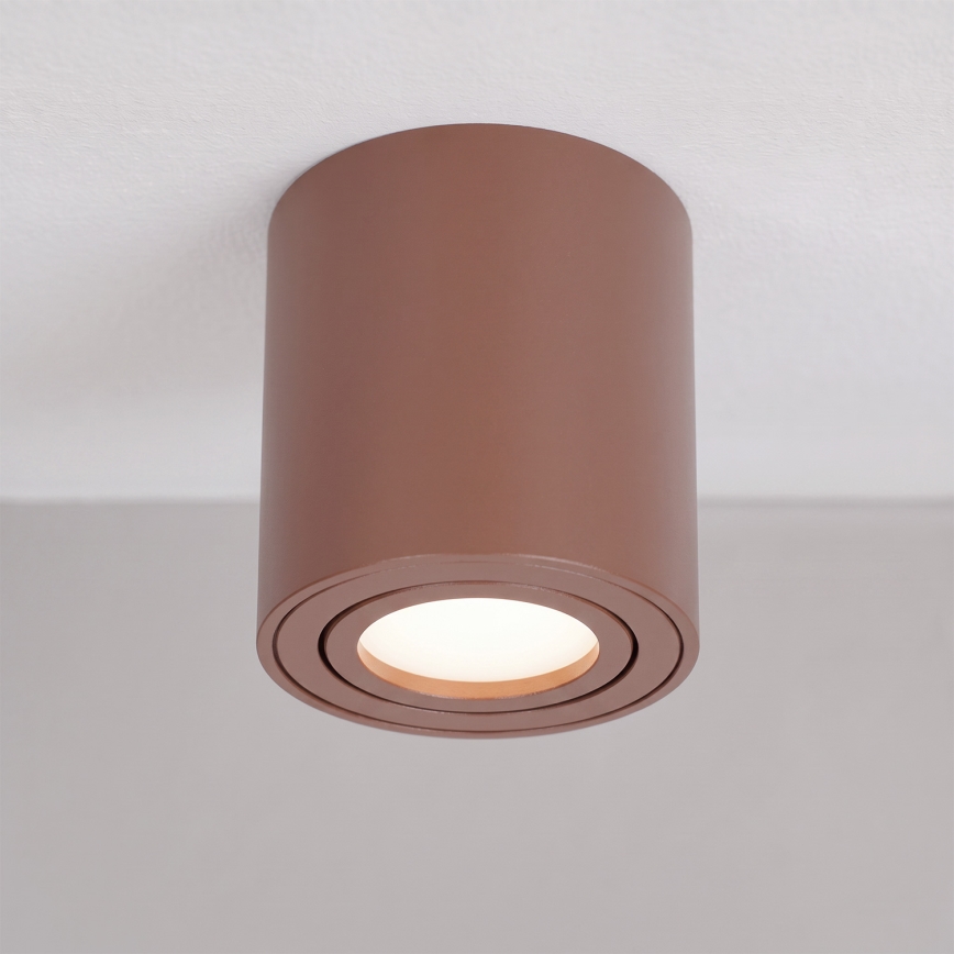 BRILAGI - Spot d'éclairage MIA 1xGU10/30W/230V 84x80 mm marron