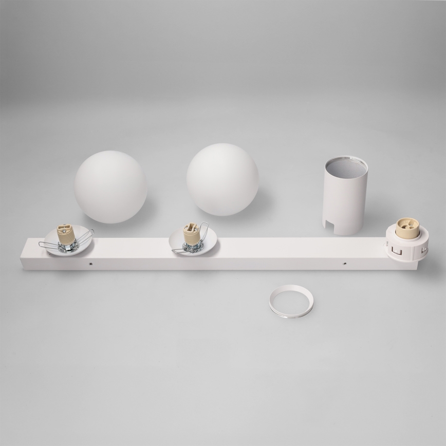 Brilagi - Spot d'éclairage SELE BALL 1xGU10/30W/230V + 2xG9/10W blanc