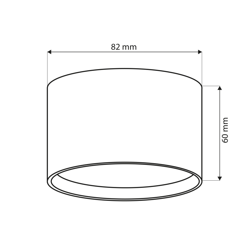 Brilagi - Spot d'extérieur SMOOTH 1xGX53/15W/230V anthracite IP65