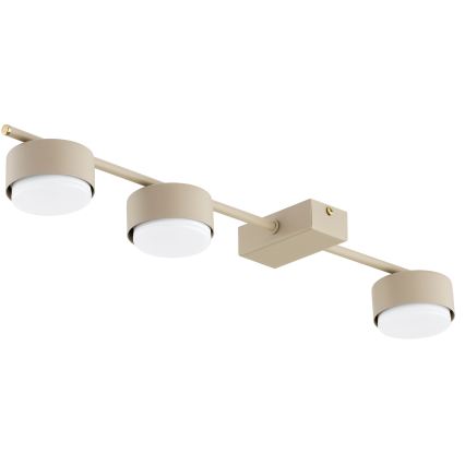 BRILAGI - Spot LED RGB+CCT dimmable MONO 3xGX53/14W/230V 2700-6500K Wi-Fi Tuya beige
