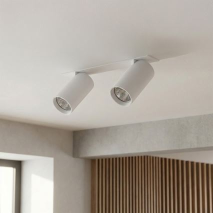 Brilagi - Spot encastrable SELE 2xGU10/30W/230V blanc